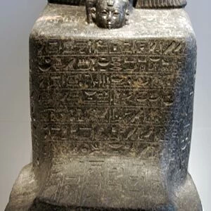 Senenmut (sometimes spelled Senmut or Senmout) 18th dynasty ancient Egyptian architect