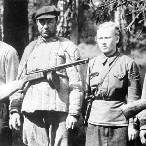 Soviet guerrillas during world war ll