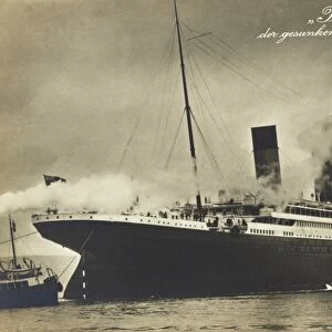 Titanic Postcard. ca. 1912, Titanic Postcard