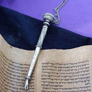 Torah and yad or pointer