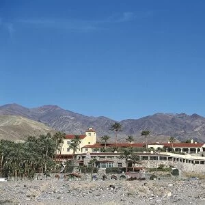 USA, California, Death Valley National Park, Furnace Creek Inn Tourist Complex