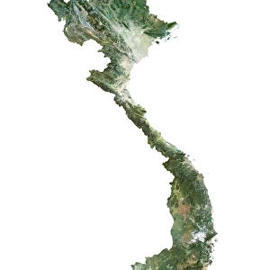 Vietnam, Satellite Image