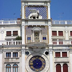 Front view of St Marks Clock tower