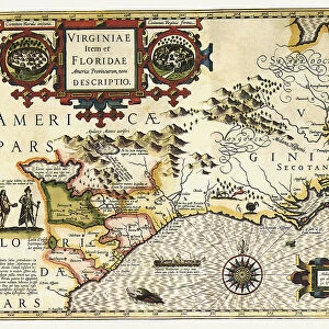 Virginiae Item et Floridae Americae Provinciarum nova Descri