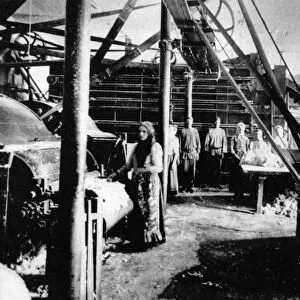 Workers at the ivanovo textile mill, 1905