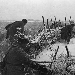 World war 2, battle of stalingrad, scouts northwest of stalingrad, january 1943