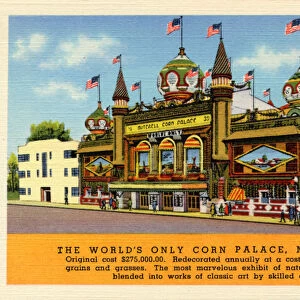The Worlds Only Corn Palace, Mitchell, South Dakota