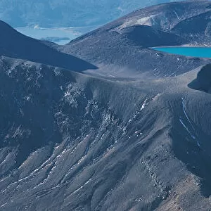 Crater Landscape, Tongariro National Park, North Island, New Zealand