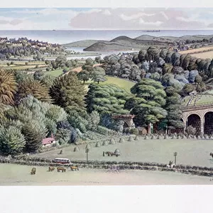 Alnmouth, Northumberland, BR (NER) carriage print, 1948-1965