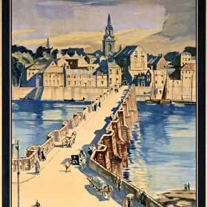 Berwick-upon-Tweed, LNER poster, 1923-1947