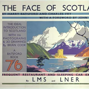 The Face of Scotland, LMS / LNER poster, 1935