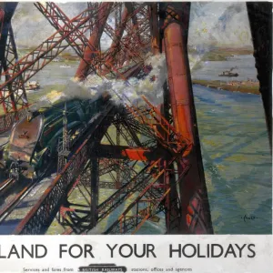 Scotland For Your Holidays, BR poster, 1952