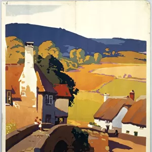 Somerset, GWR poster, c 1930s