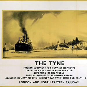 The Tyne, LNER poster, 1932