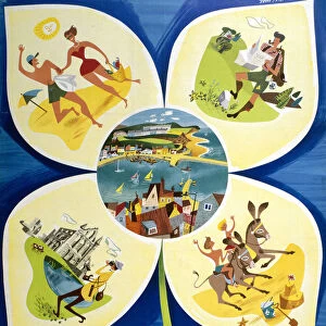 Whitby, BR poster, 1954