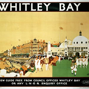 Whitley Bay, LNER poster, 1930