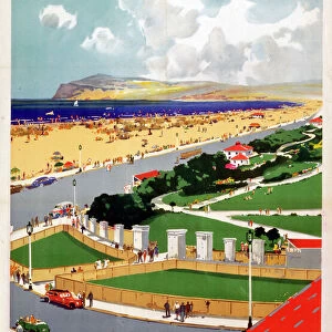Zetland Park, Redcar, LNER poster, 1941