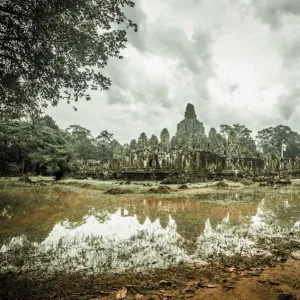 Angkor Thom temple of Siem Reap, Cambodia