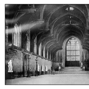Antique Londons photographs: Westminster Hall