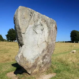 Avebury Prehistoric Site, Wiltshire, England