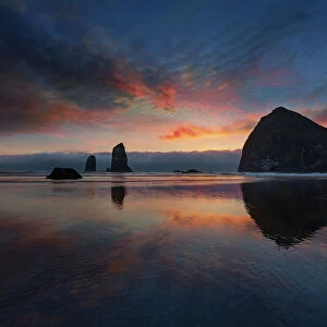 Cannon Beach at Sunset