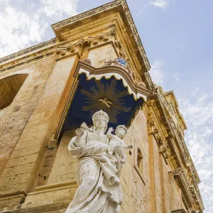 Carmelite Church, the Statue of Saint Mary