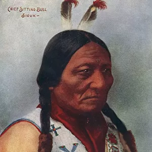 Chief Tatanka Yotaka or Sitting Bull