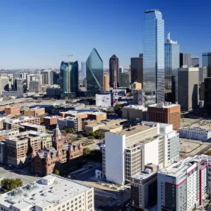 Dallas Skyline - from Reunion Tower, Texas