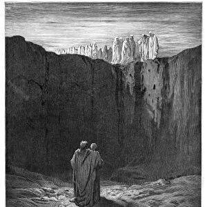 Dante Divine Coemdy Purgatory 1870
