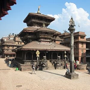 The Dattatreya Temple in Bhaktapur, Nepal