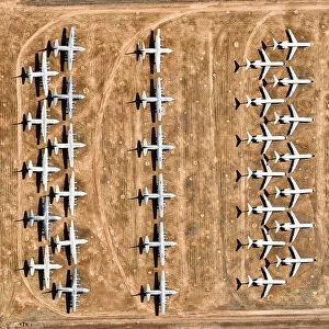 Davis-Monthan AFB, Tucson, AZ, largest aircraft boneyard in the world