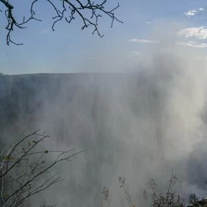 The Eastern Cataract. Victoria Falls. Livingstone. Zambia