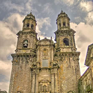 Facade of the church of the Monastery of Sobrado dos Monxes