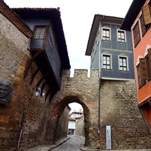 Hisar Kapiya gate in Old Plovdiv, Bulgaria