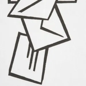 Illustration, letters falling through letter box