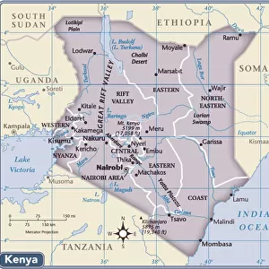 Kenya Collection: Maps