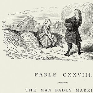 La Fontaines Fables - The Man badly Married