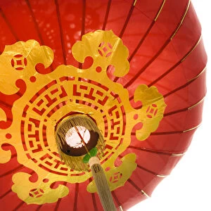Lantern in the Chinese Assembly Hall, Chinatown, Kuala Lumpur, Malaysia, Southeast Asia