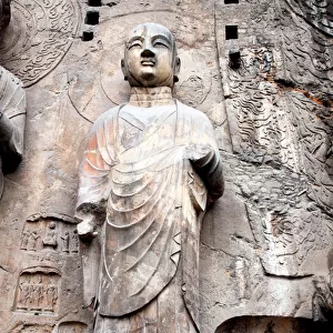 Longmen grottes Luoyang Henan China