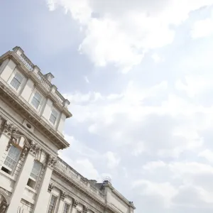 Low angle view of Old Royal Naval College, Greenwich, London