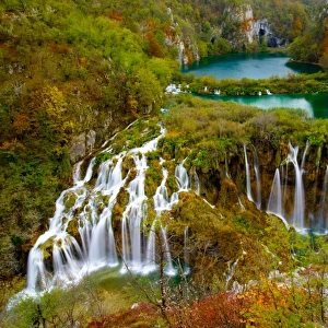Lower Falls of Veliki Slap Waterfall