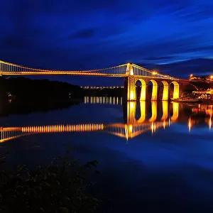 The Menai Bridge Reflections