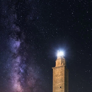 Milky Way and Tower of Hercules