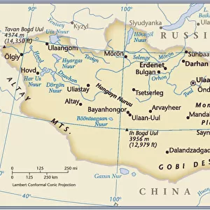 Mongolia Collection: Maps