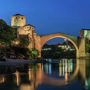 Heritage Sites Collection: Old Bridge Area of the Old City of Mostar