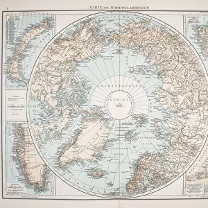 North Polar Chart 1895