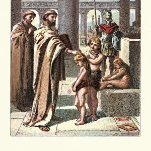 The Pope and the Saxon Children