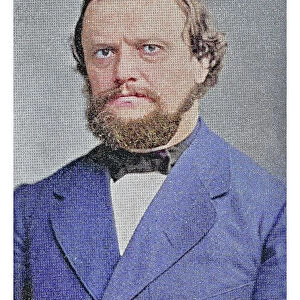 Portrait of Paul Ludwig Adalbert Falk (1827-1900) German politician