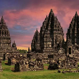 Indonesia Heritage Sites Collection: Prambanan Temple Compounds