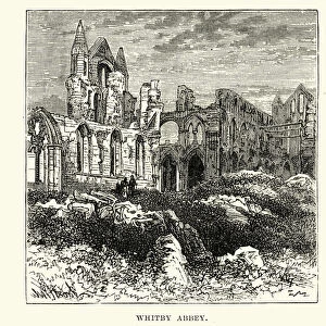 Ruins of Whitby Abbey, 19th Century